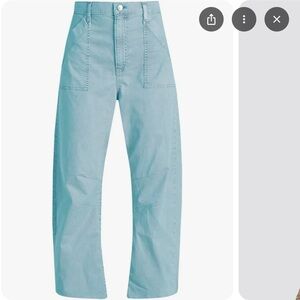 Veronica Beard Charlie barrel leg high rise pants